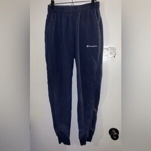 Navy Blue Champion Sweat Pants